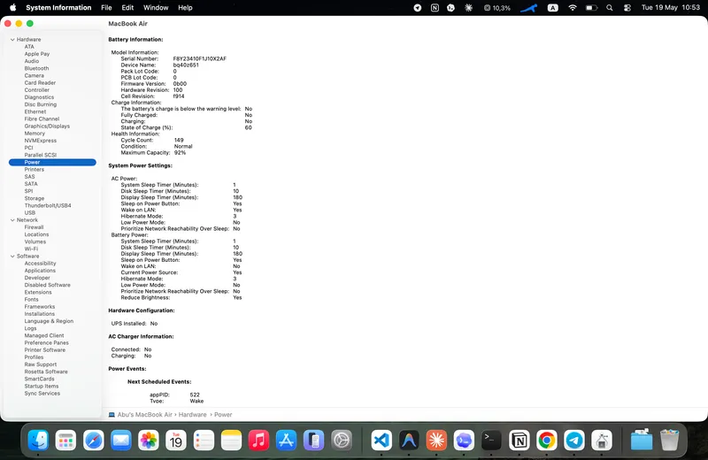 MacBook Air M2 13.6" — Midnight | 16GB / 1TB — фото 3