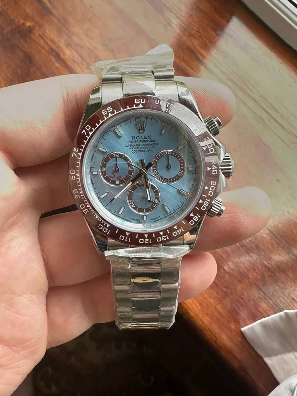 Rolex Daytona Cosmograph Ice blue Dial Platinum