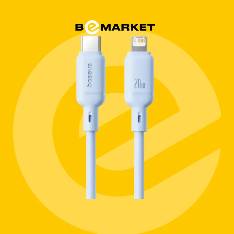 Кабель Baseus Silky Series Fast USB-C to Lightning 3 Кабель Baseus Silky Series Fast USB-C to Lightning 3