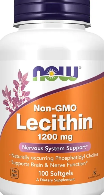 Now lecithin лецитин лицитин 1200мг 100 шт USA