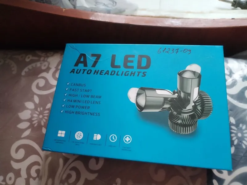 Фары лампы лед led A7 а7 лупы самые мощные — фото 2