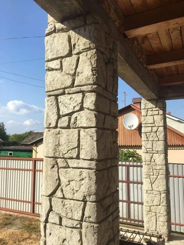 Арт бетон,камни,скалы,водопад,текстура,роспись,ганчь художник 7