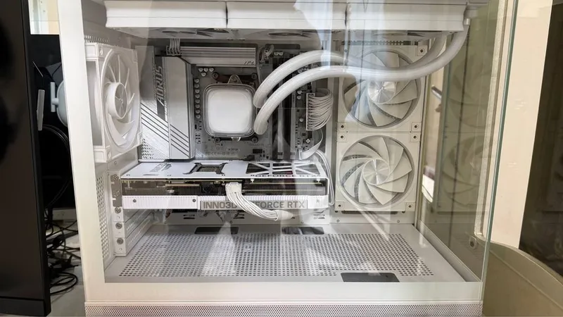Топовый Белый Игровой ПК (Ryzen 7 7800X3D / RTX 5070 / 32GB DDR 5 / … 3