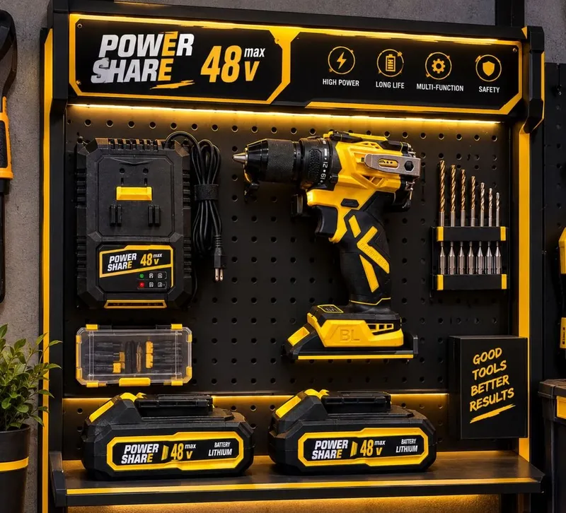 Шуруповёрт 48 Вт!! Power Share Шуруповёрт 48 Вт!! Power Share