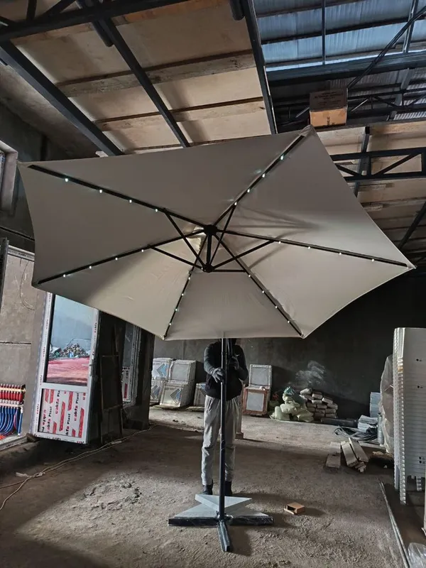 Sadoviy zontik xitoy maxsuloti 5xil rangda mavjud 3x3 razmerda