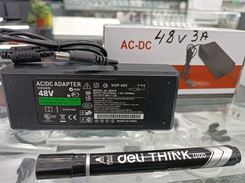 Скидка! Доставка блок питания / adapter 48v 3a — фото 1