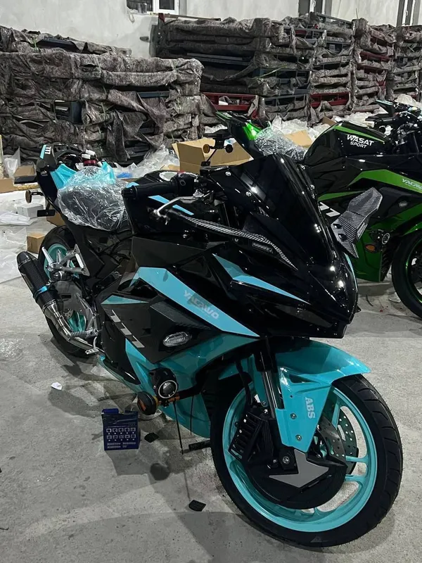Спортбайк ninja 400сс мотоцикл — фото 3