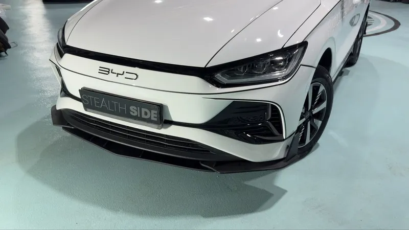 Stealthside - BYD e2 tuning obves spoiler splitter