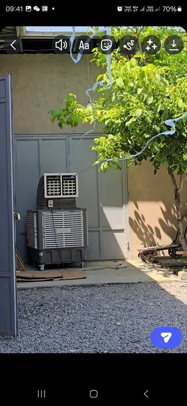 Aircooler Diamond sovitish namlash ochiq joylar terasalarga — фото 4