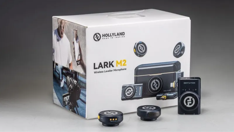 Hollyland wireless microphone lark m2 faqat dastafka!