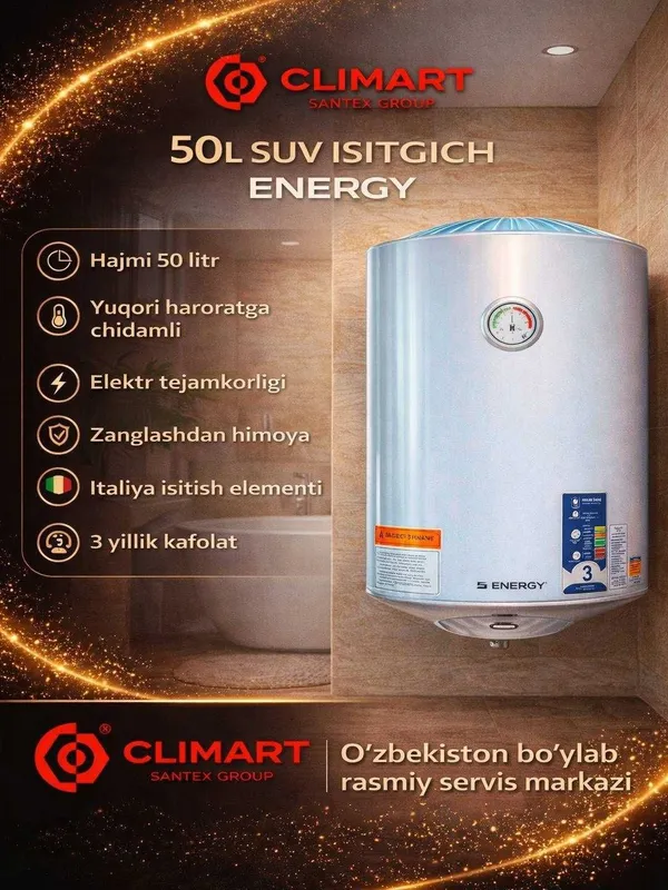Водонагреватели (Ariston) — Haier, Shivaki, Royal, Energy 1