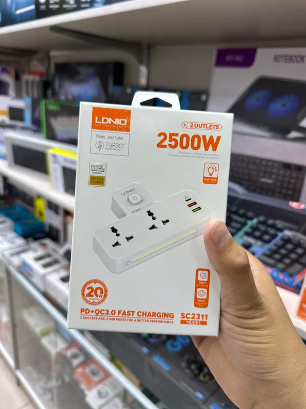 LDNIO SC2311 (2500W) – Universal Smart Rozetka! LDNIO SC2311 (2500W) – Universal Smart Rozetka!