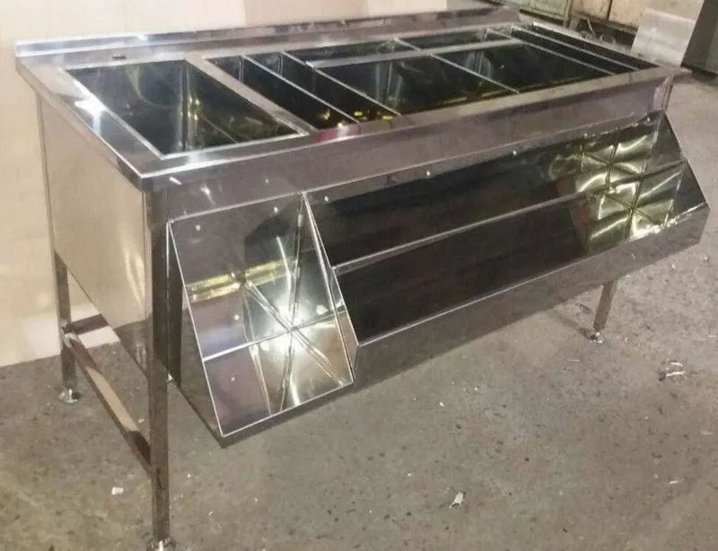 Барная станция из нержавеющей стали