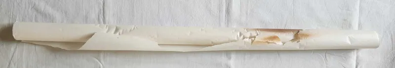 Новый рулон кальки, дл. 86 см, Ø 4,5 см