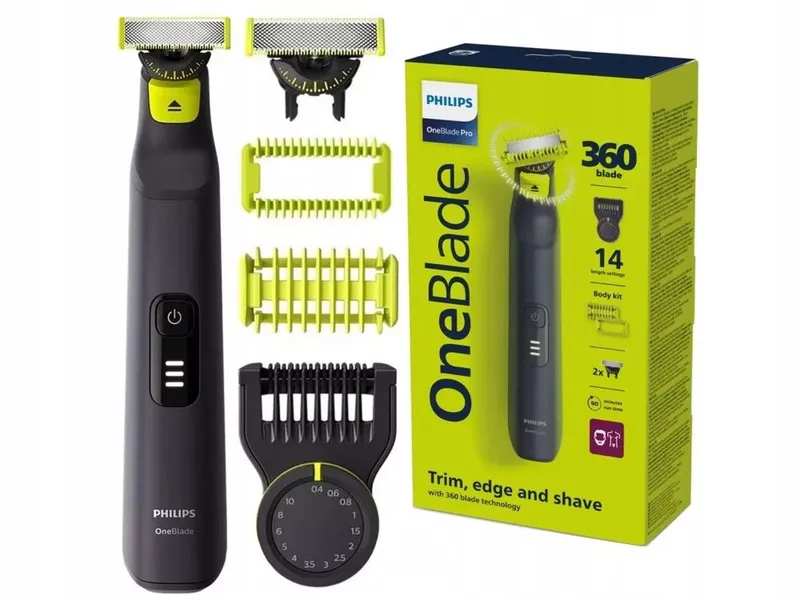 OneBlade Pro 360 Электростанок для лица и тела QP6542/15 1