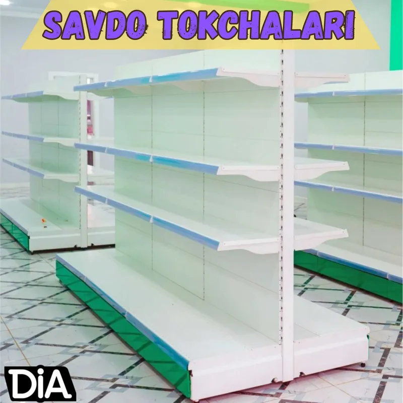 Стеллаж металлический торговый, polkalar savdo tokcha