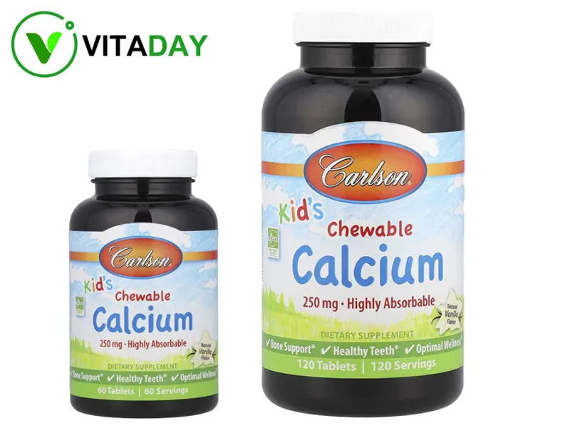 Carlson Kid's Calcium kalsiy калсий кальций калций