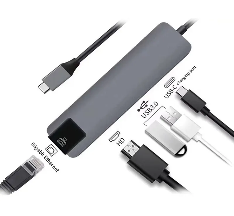 5x1 USB Type-C адаптер-концентратор — фото 2 5x1 USB Type-C адаптер-концентратор — фото 2