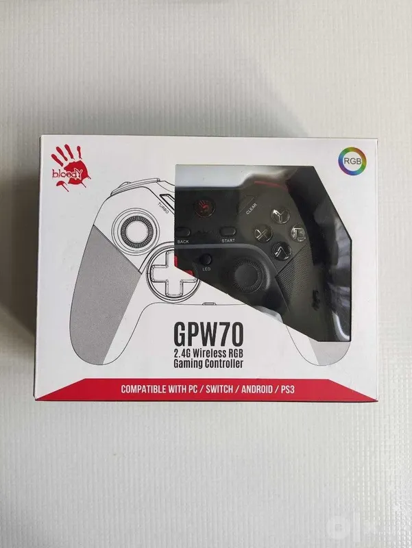 Геймпад, Джойстик беспроводной A4TECH Bloody GPW70 Sports 3 Геймпад, Джойстик беспроводной A4TECH Bloody GPW70 Sports 3