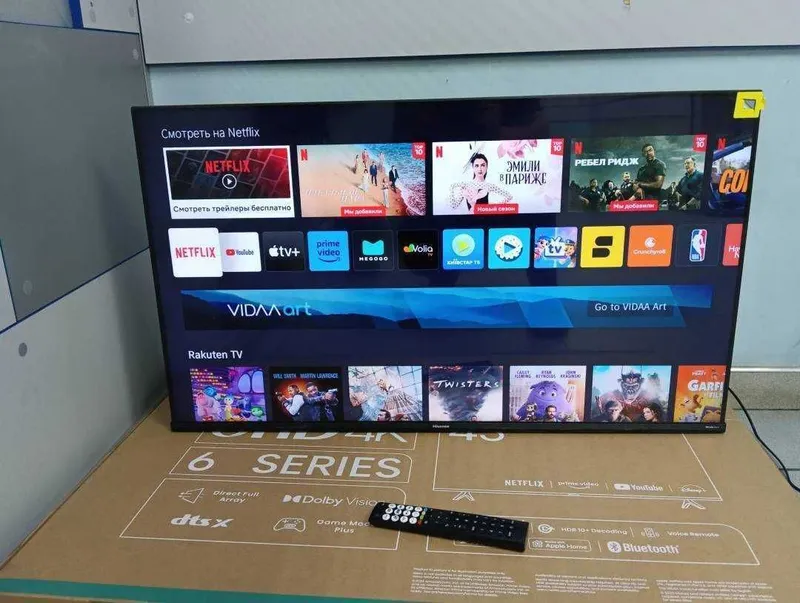 Телевизор Hisense (50) A6Q Smart 4K Модернизированного типа Доставка — фото 3