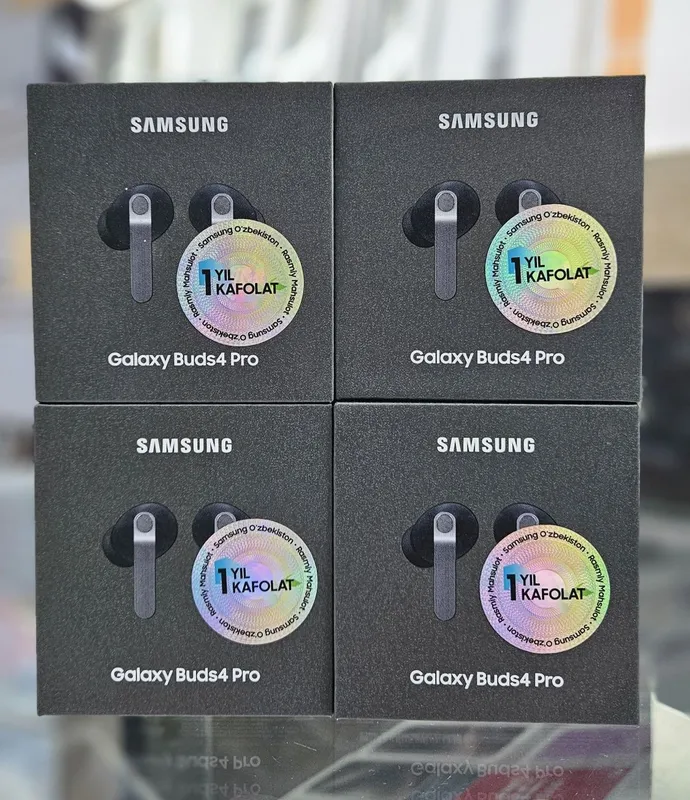 Samsung Galaxy Buds 4 pro 1 yil garantiya