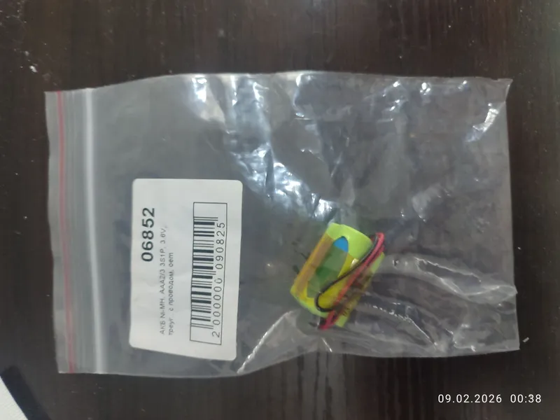 Аккумуляторная батарея 3.6V 300mAh. — фото 2
