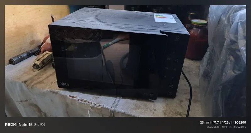 Микроволновка LG Smart Inverter (под ремонт / на запчасти) — фото 1