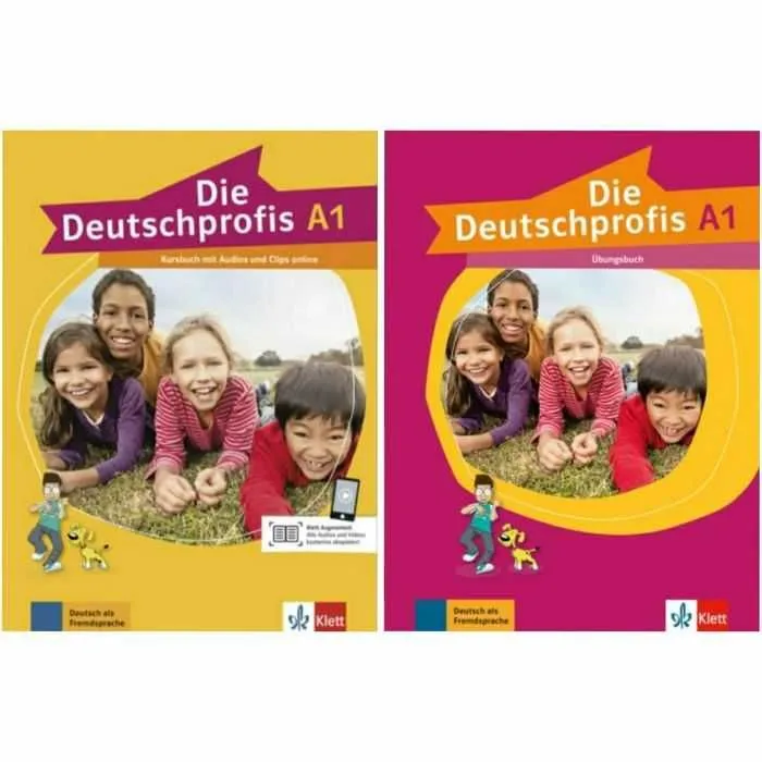 Доставка. Die Deutschprofis A1, A2, B1 kursbuch, ubungsbuch — фото 1