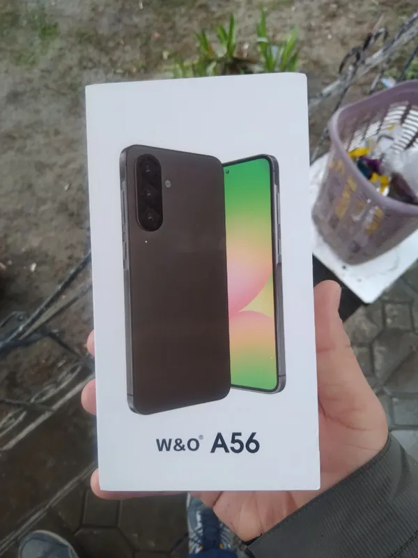 W&O A56 ishlatilmagan yangi paket telefon