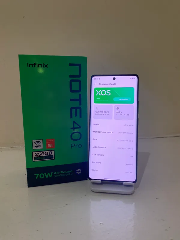 Infinix note 40 Pro (24/256) ideal srochna — фото 2