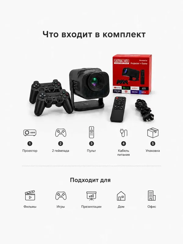 2 geympadli Android proyektor 3 2 geympadli Android proyektor 3