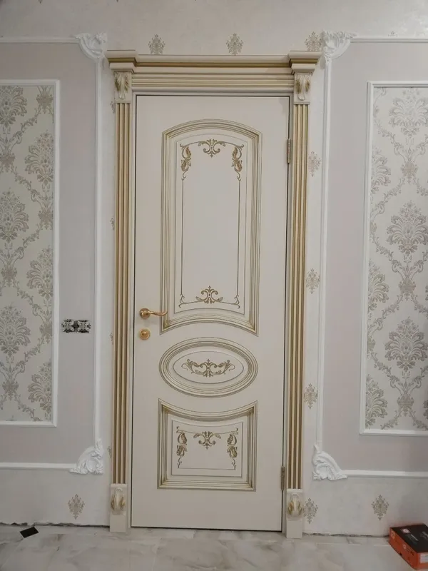 Установка дверей из МДФ, MDF eshiklari oʼrnatish — фото 2
