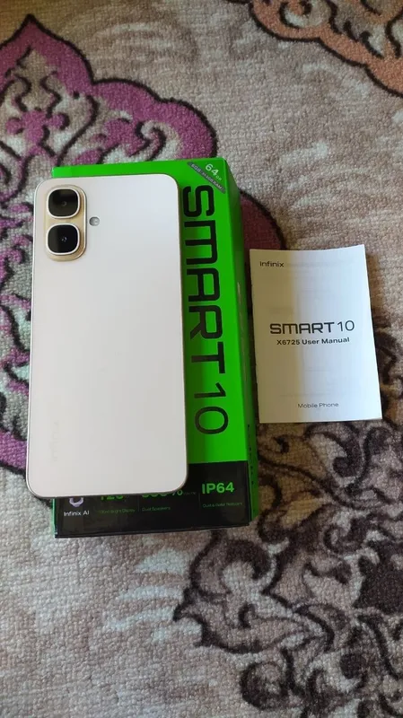 Infinix smart 10 120hgz 3+3 64gb 1