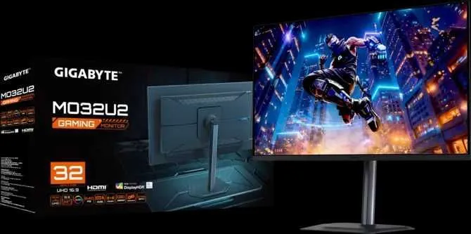 монитор Gigabyte MO32U2 OLED 4K 240Hz 1