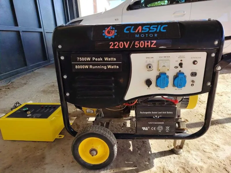 8 kW lik Divijok Generator arzon narxda sotiladi.