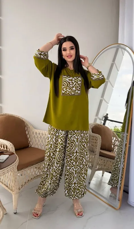 dvoyka, ayollar ko'ylagi, ko'yne, kofta shalvir — фото 1