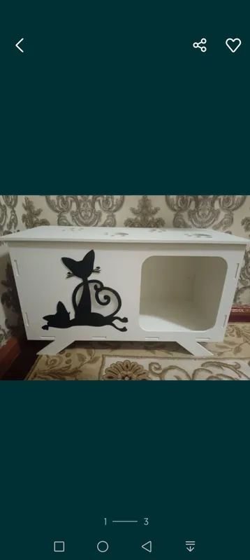 Домик для кошки 1