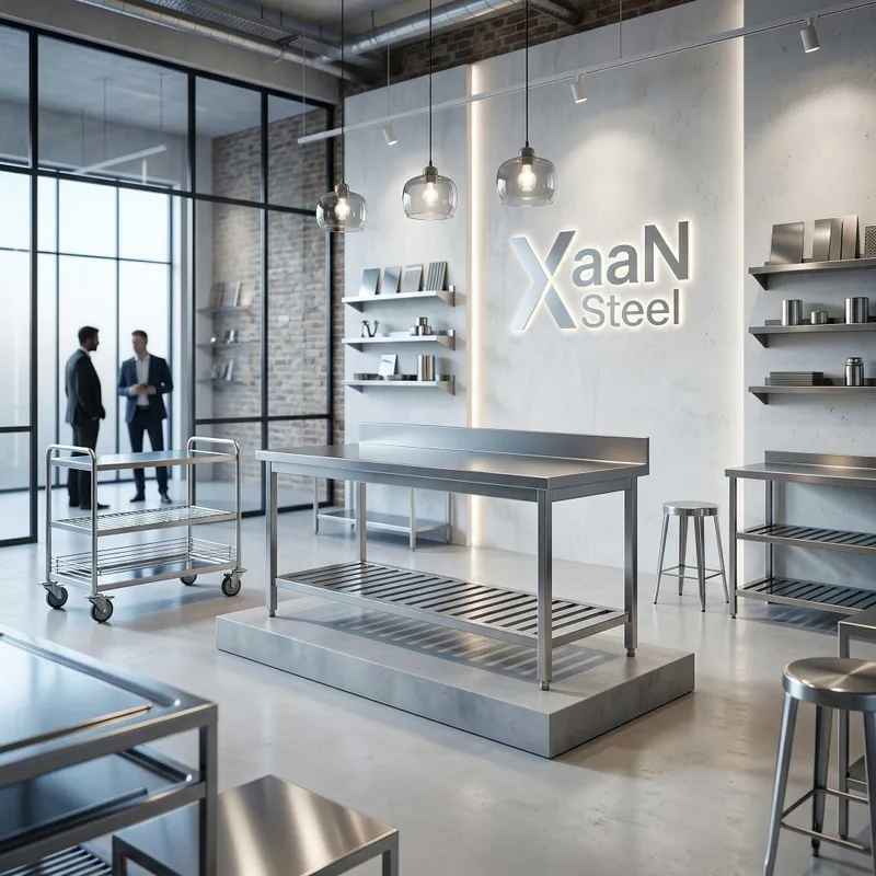 Ishchi stoli (nerjaveyka) /Стол производственный XaaN Steel Нержавейка — фото 5