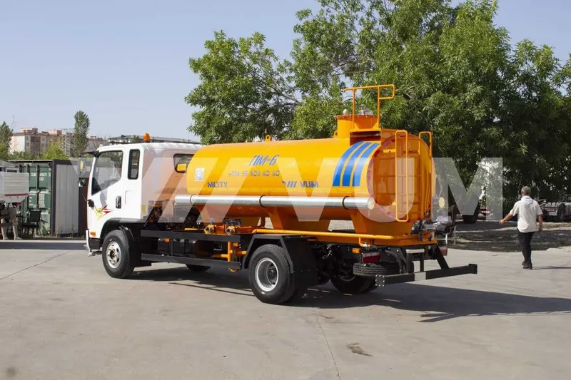 Поливомоечная машина FAW Tiger V 6 м³ шасси VUM5110 — фото 2