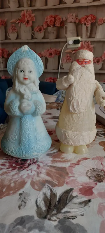 игрушка ссср дед мороз снегурочка