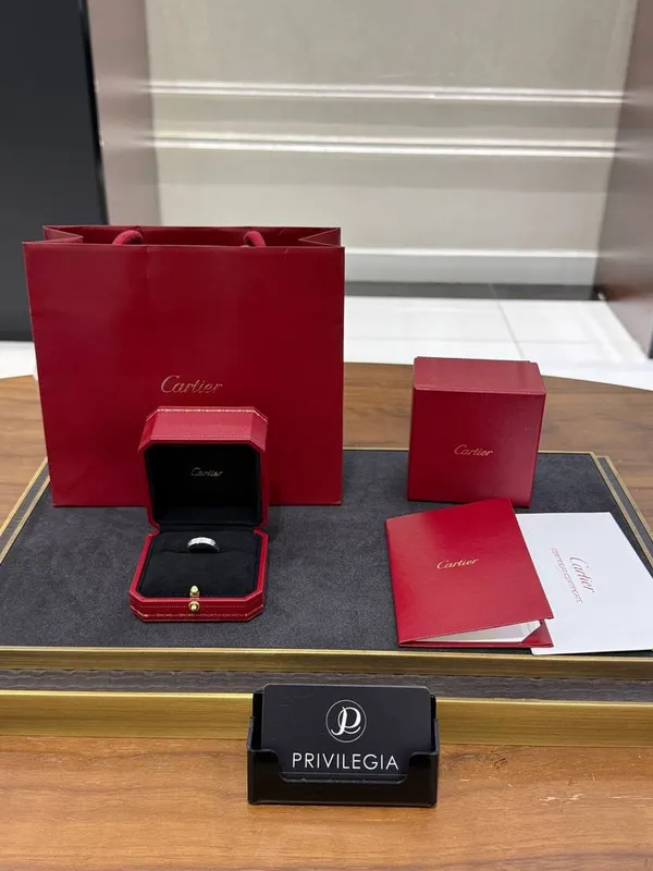 Кольцо с бриллиантом Cartier Love Small Model — фото 4