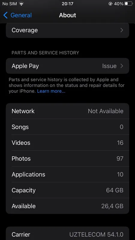 iPhone 8 64 ГБ, всё работает, есть учётная запись iCloud 2