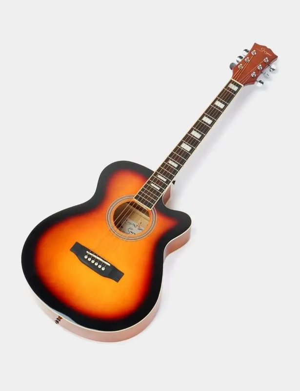 Akustik gitara 40 razmer. Chexol,mediator ichida — фото 2