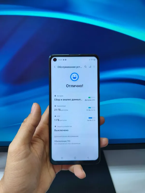 telefon samsung a40 64gb blue — фото 4
