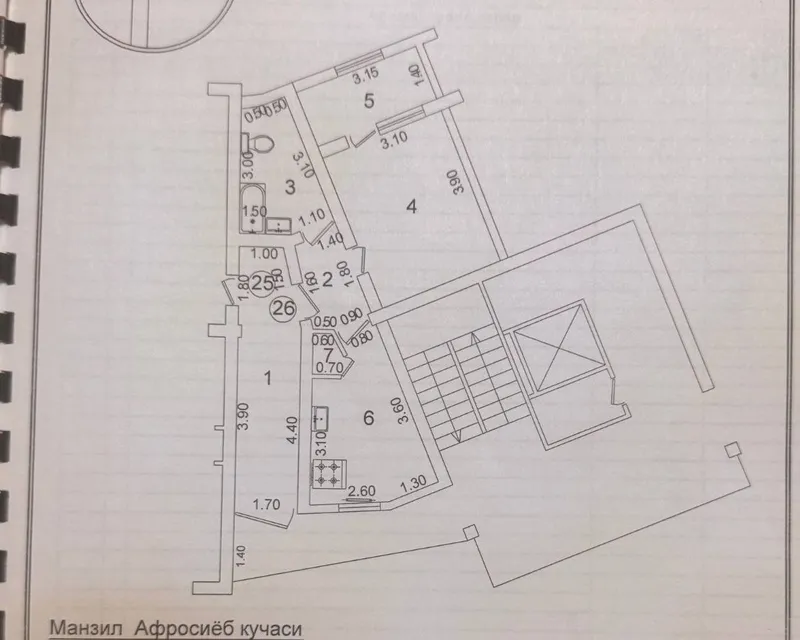 2 xonali kvartira sotiladi, 41 m², Oybek metrosi yaqinida 4