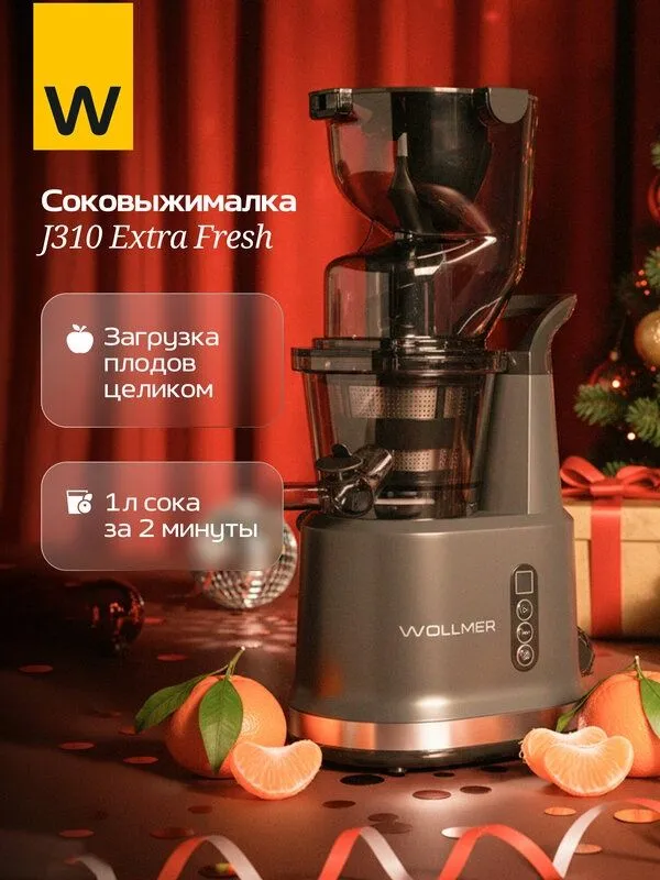 Шнековая соковыжималка Wollmer J310 Extr 1 Шнековая соковыжималка Wollmer J310 Extr 1