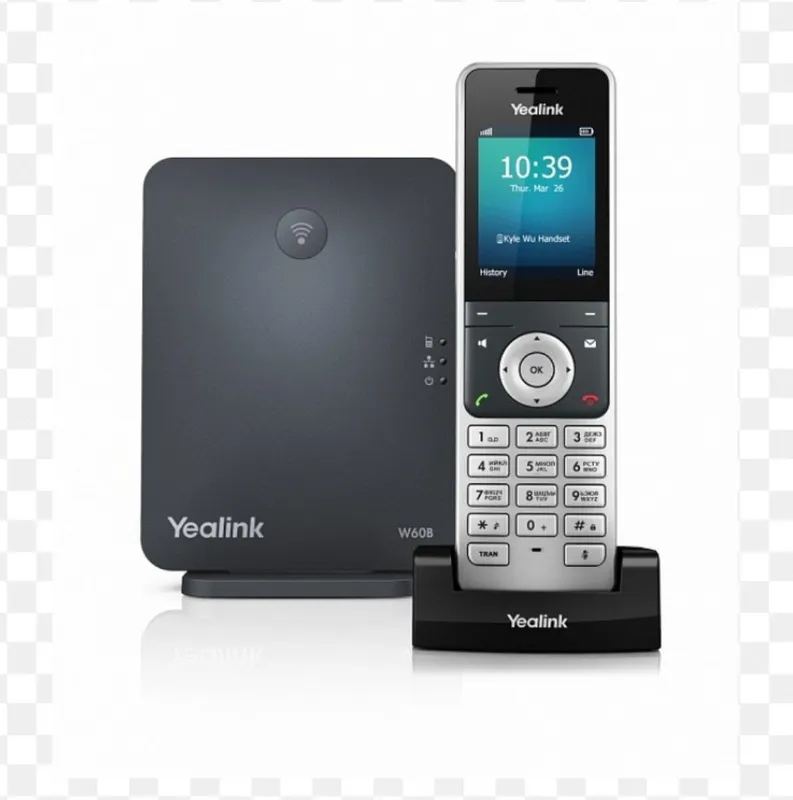 Yealink W60P IP-simsiz telefon. 5