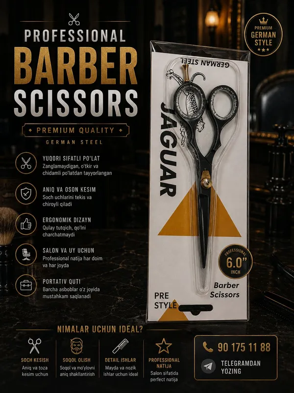 Jaguar Professional Barber Scissors Jaguar Professional Barber Scissors