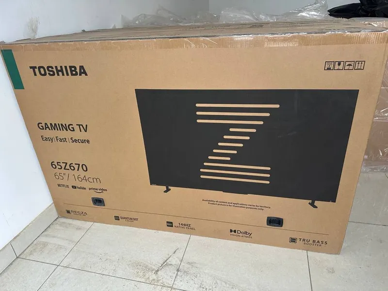 Телевизор Toshiba 65’ Игровой с Qled матрицей, Прошивка и Доставка — фото 1