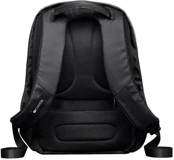 Рюкзак с защитой от краж для ноутбуков 15.6" Canyon BP-G9 (Черный) 3